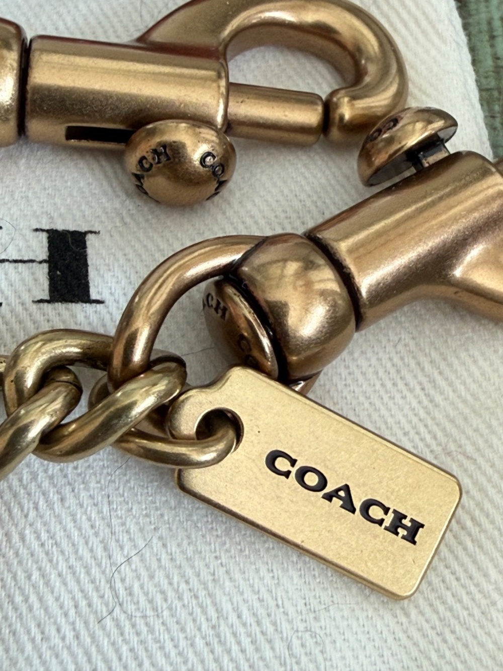 Coach DIY Chain Strap with 3 DIY Charms - Picture 4 of 4